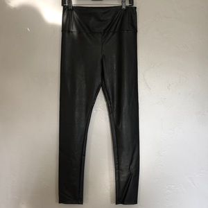 David Lerner Faux Leather Elliot Moto Leggings